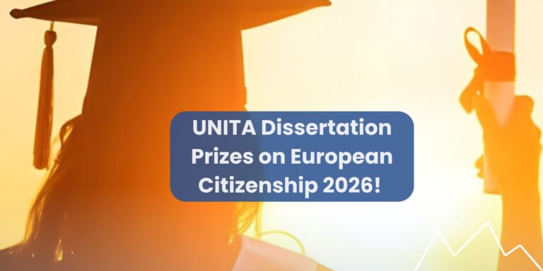 Banner for UNITA Dissertation Prizes on European Citizenship 2026