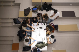 Students at the university